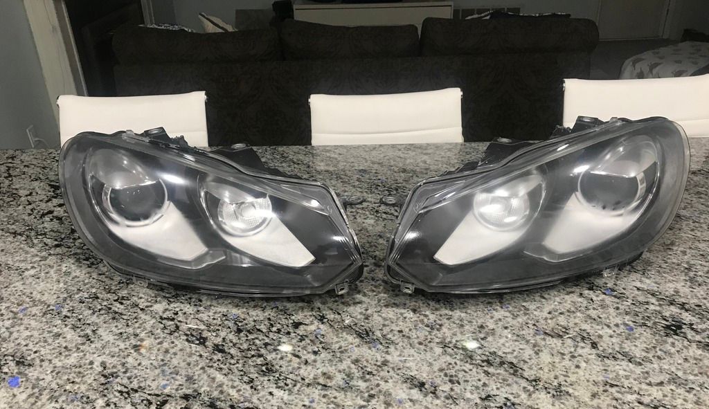 FS MK6 VW GTI Golf JSW OEM Xenon HID Headlights VW Vortex